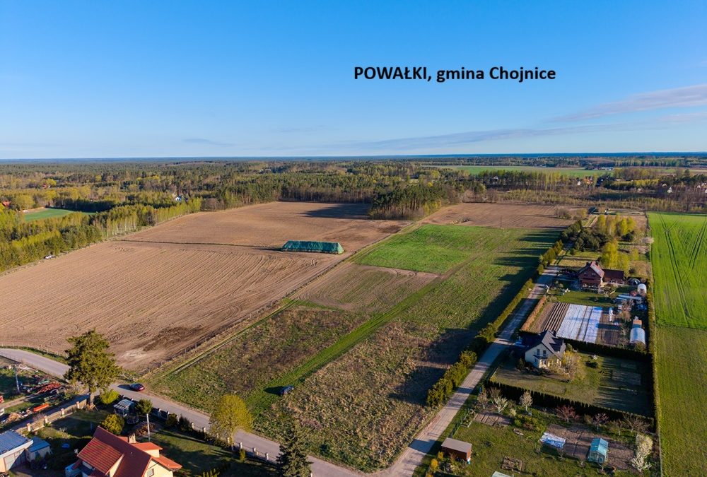 Działka budowlana, 3173m2, warunki zabudowy – Powałki