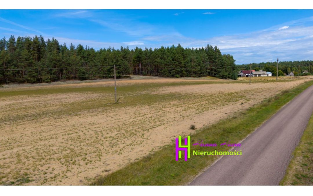 Działka rolna – 4,28 ha – Nierostowo, obręb Zielona Chocina